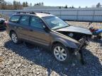 2008 Subaru Outback 2.5I продається в Candia, NH - Front End