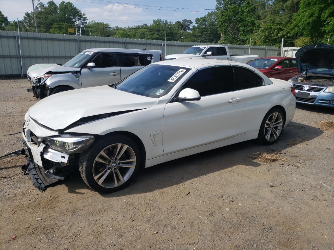 2018 BMW 430Xi VIN: WBA4Z3C54JEC48787 Lot: 52367274