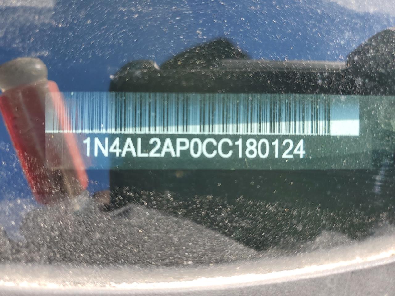 2012 Nissan Altima Base VIN: 1N4AL2AP0CC180124 Lot: 49386904