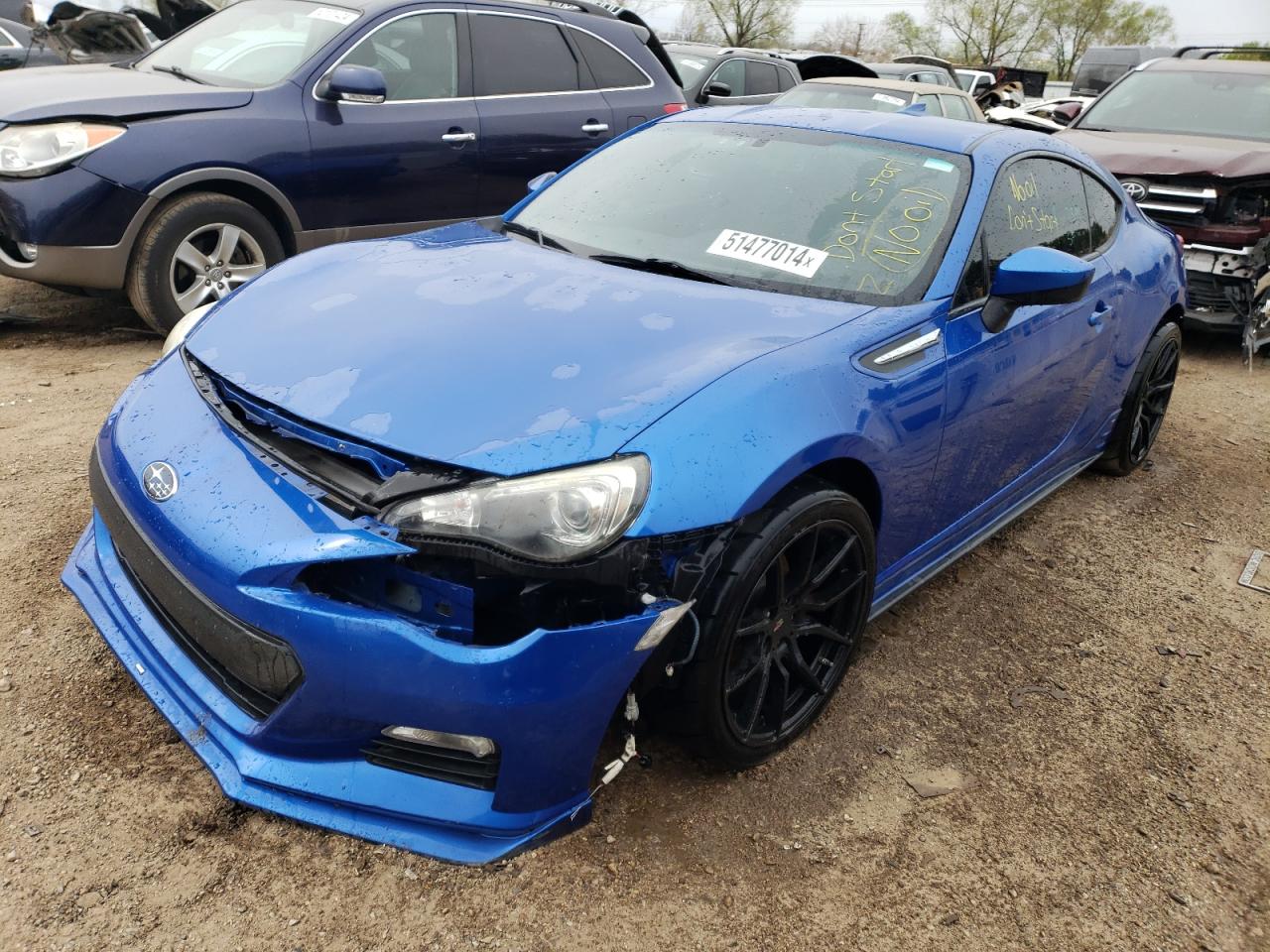 2013 Subaru Brz 2.0 Premium VIN: JF1ZCAB14D1612797 Lot: 51477014