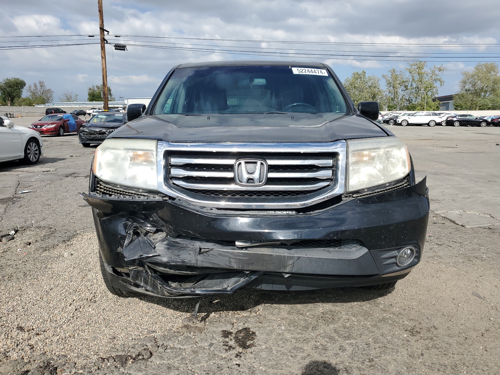 2013 Honda Pilot Exl vin: 5FNYF3H57DB019848