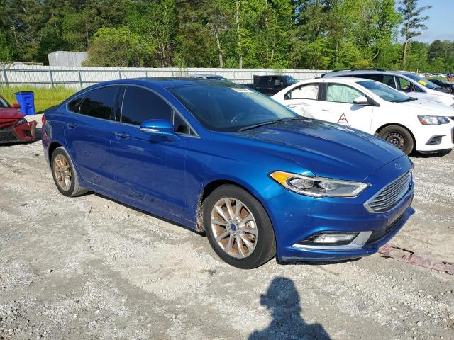 Sedans FORD FUSION 2017 Granatowy