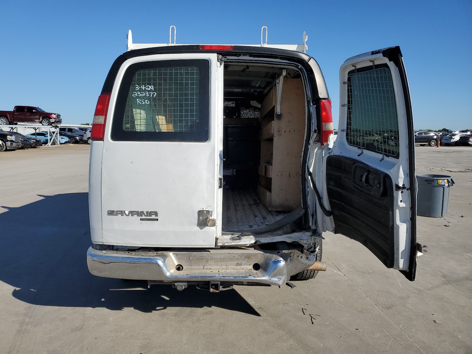 1GTW7FCA7E1911456 2014 GMC Savana G2500