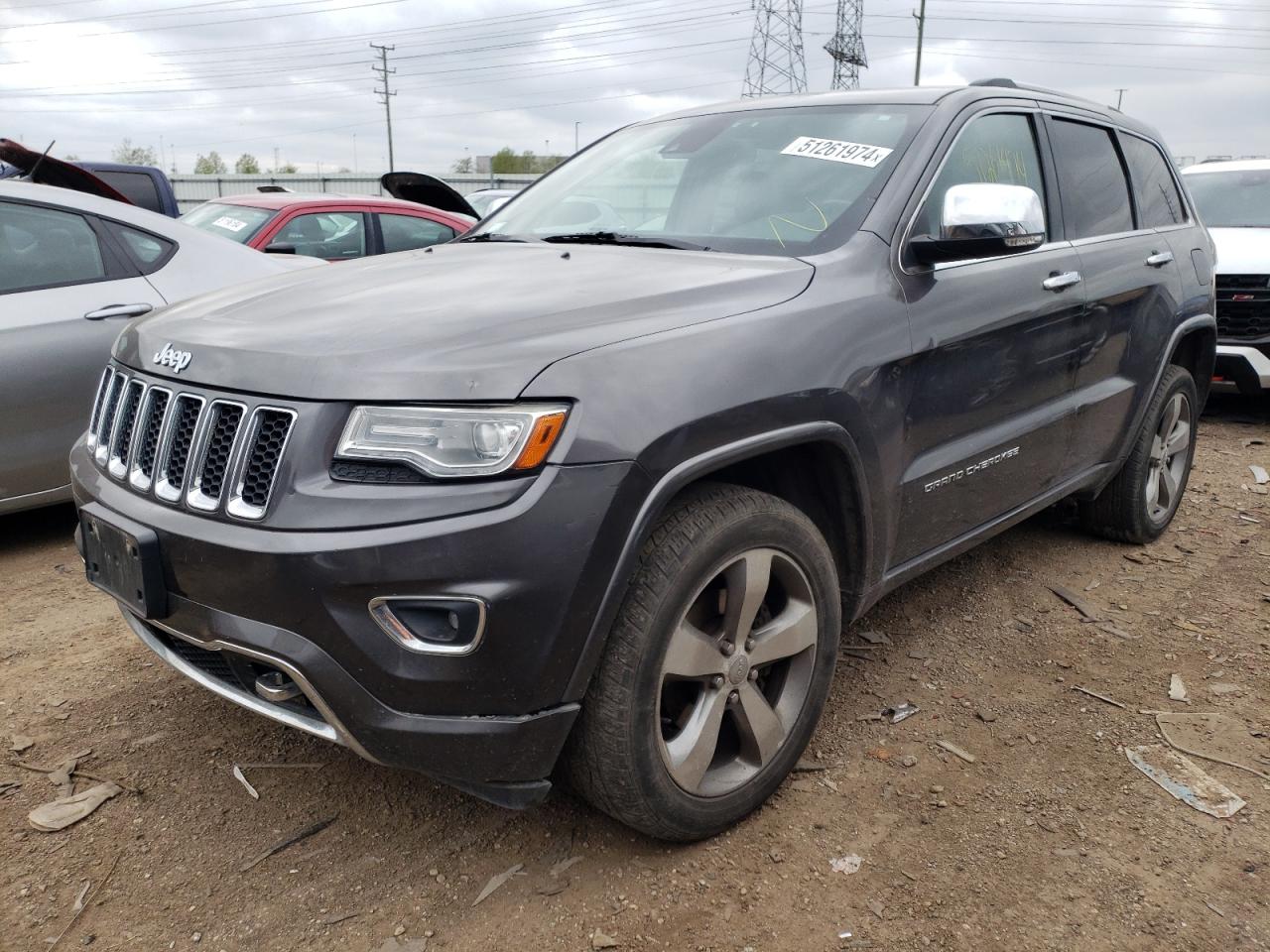 2014 Jeep Grand Cherokee Overland VIN: 1C4RJFCG9EC172453 Lot: 51261974