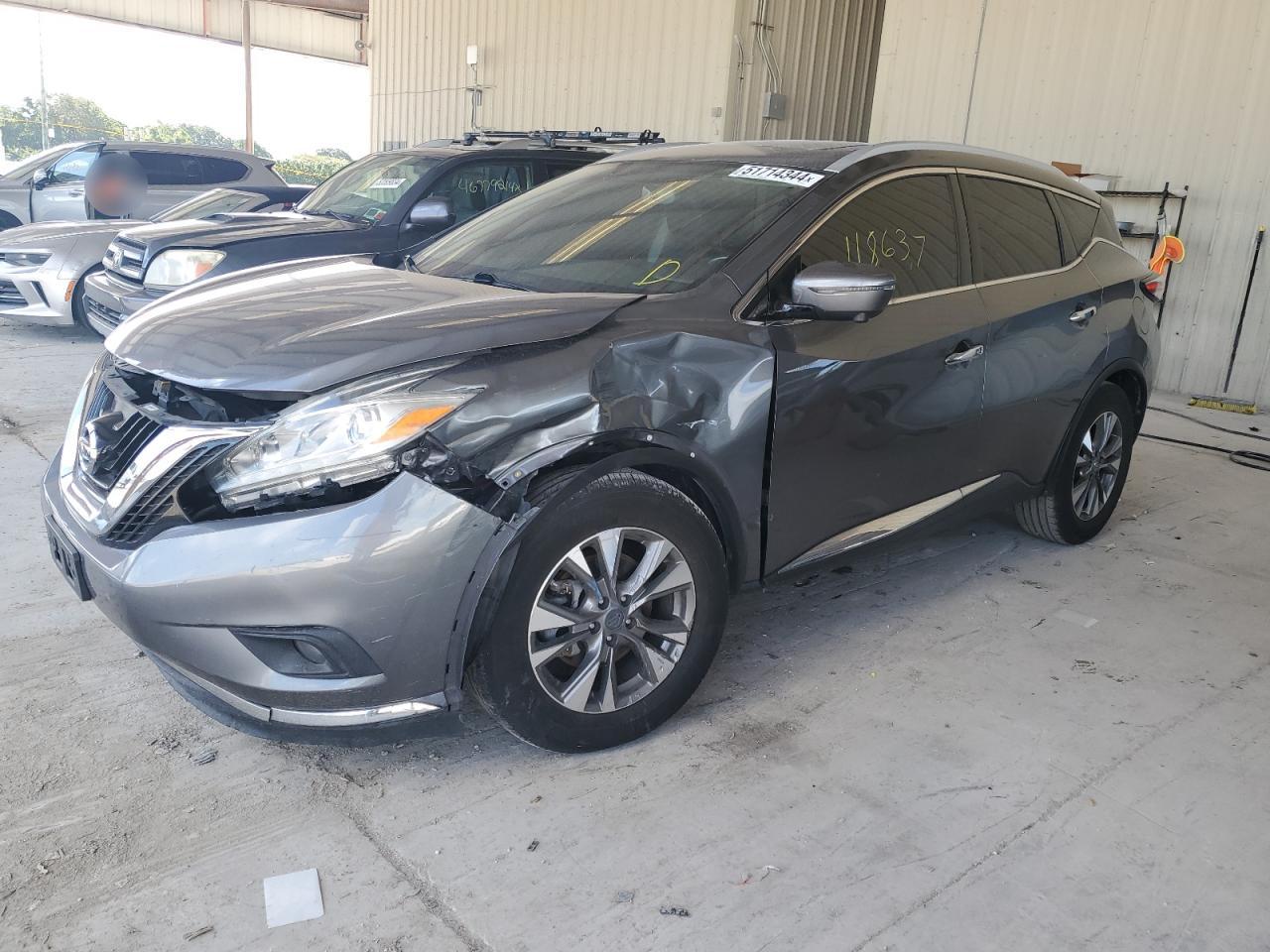 5N1AZ2MH5HN196856 2017 NISSAN MURANO - Image 1