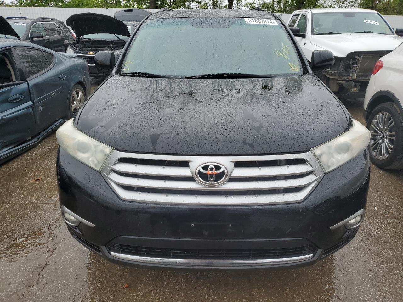 2011 Toyota Highlander Base VIN: 5TDZK3EH9BS041096 Lot: 51867074