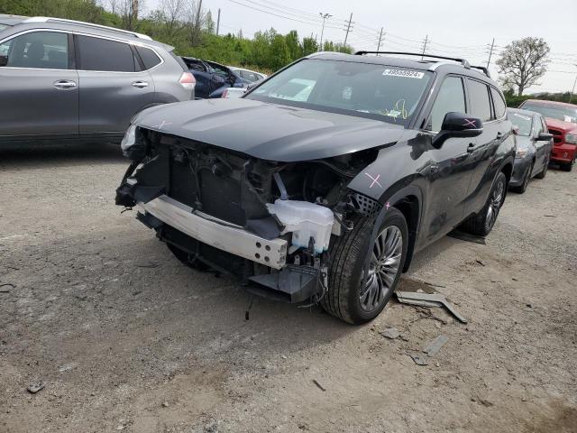  TOYOTA HIGHLANDER 2021 Чорний