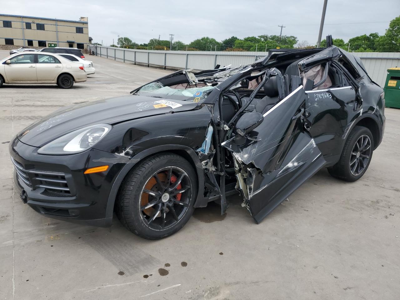 PORSCHE CAYENNE 2022 VIN WP1AA2AY2NDA03689