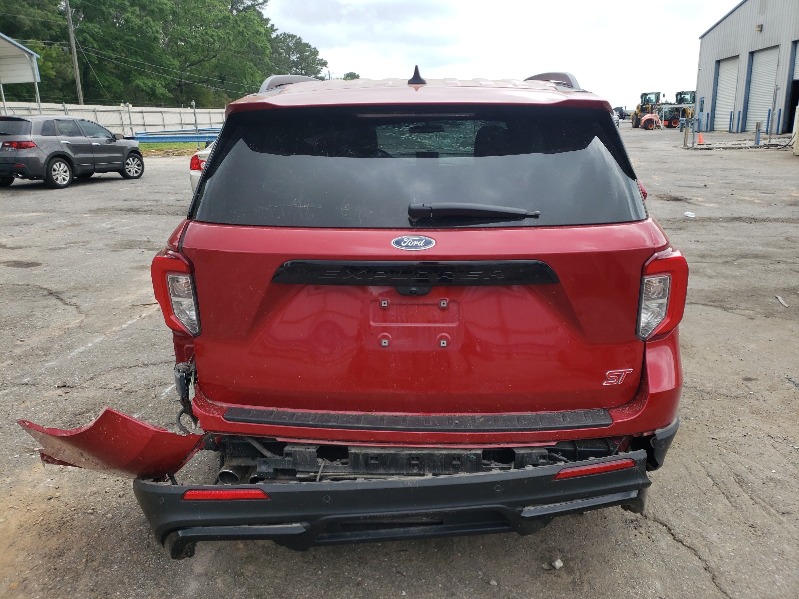 2023 Ford Explorer St vin: 1FM5K8GC9PGA40475