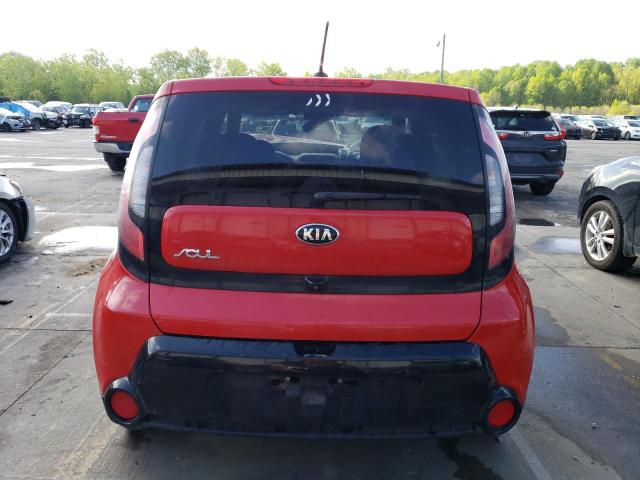  KIA SOUL 2016 Красный