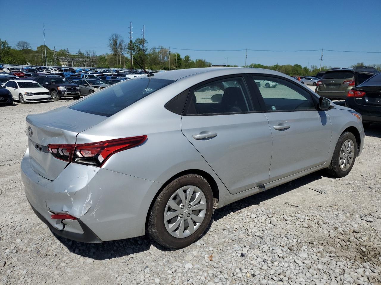 2020 Hyundai Accent Se VIN: 3KPC24A67LE103378 Lot: 51594404