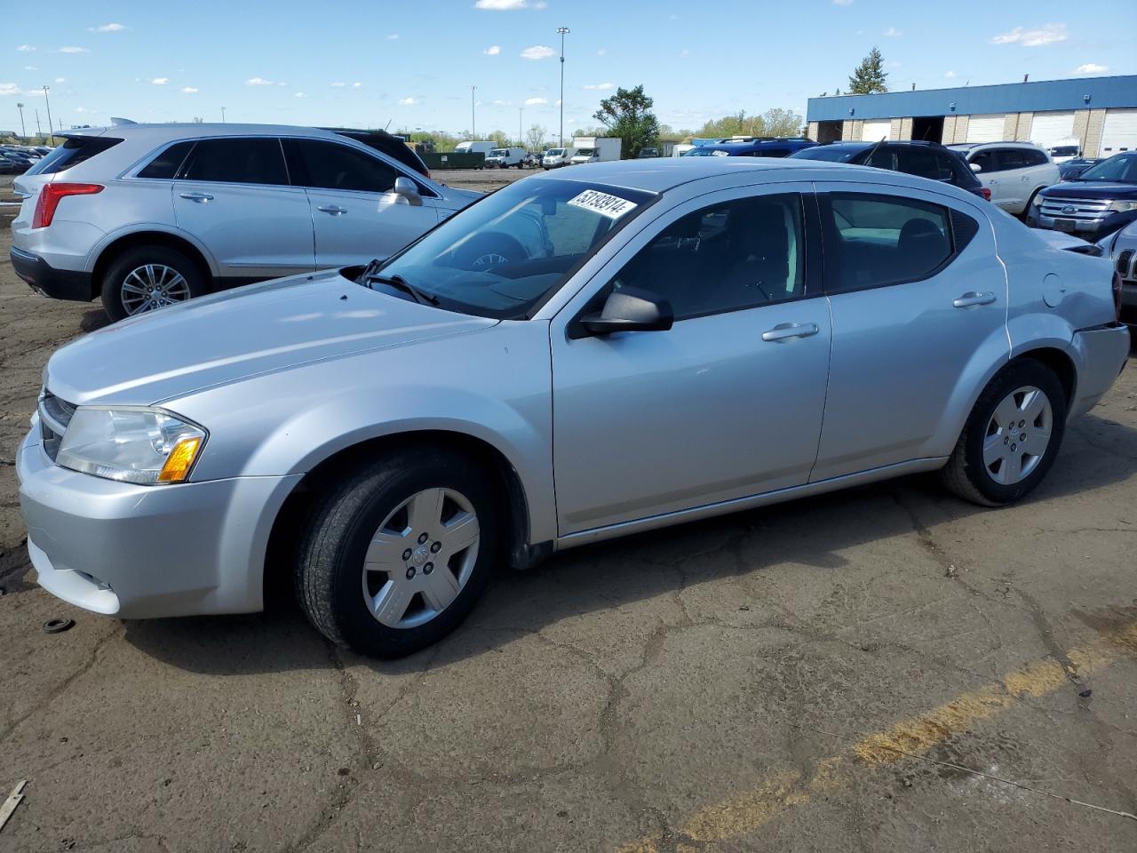 2010 Dodge Avenger Sxt за продажба в Woodhaven, MI - Rear End