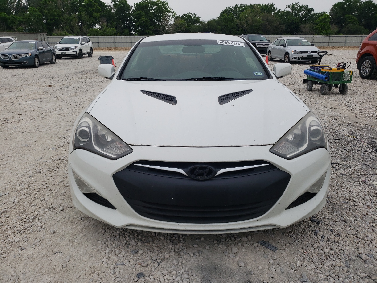 2013 Hyundai Genesis Coupe 3.8L vin: KMHHU6KJ9DU107851