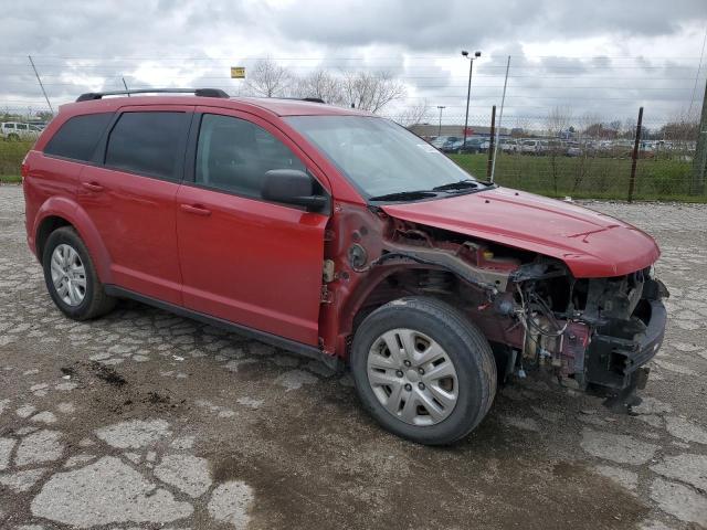  DODGE JOURNEY 2017 Червоний