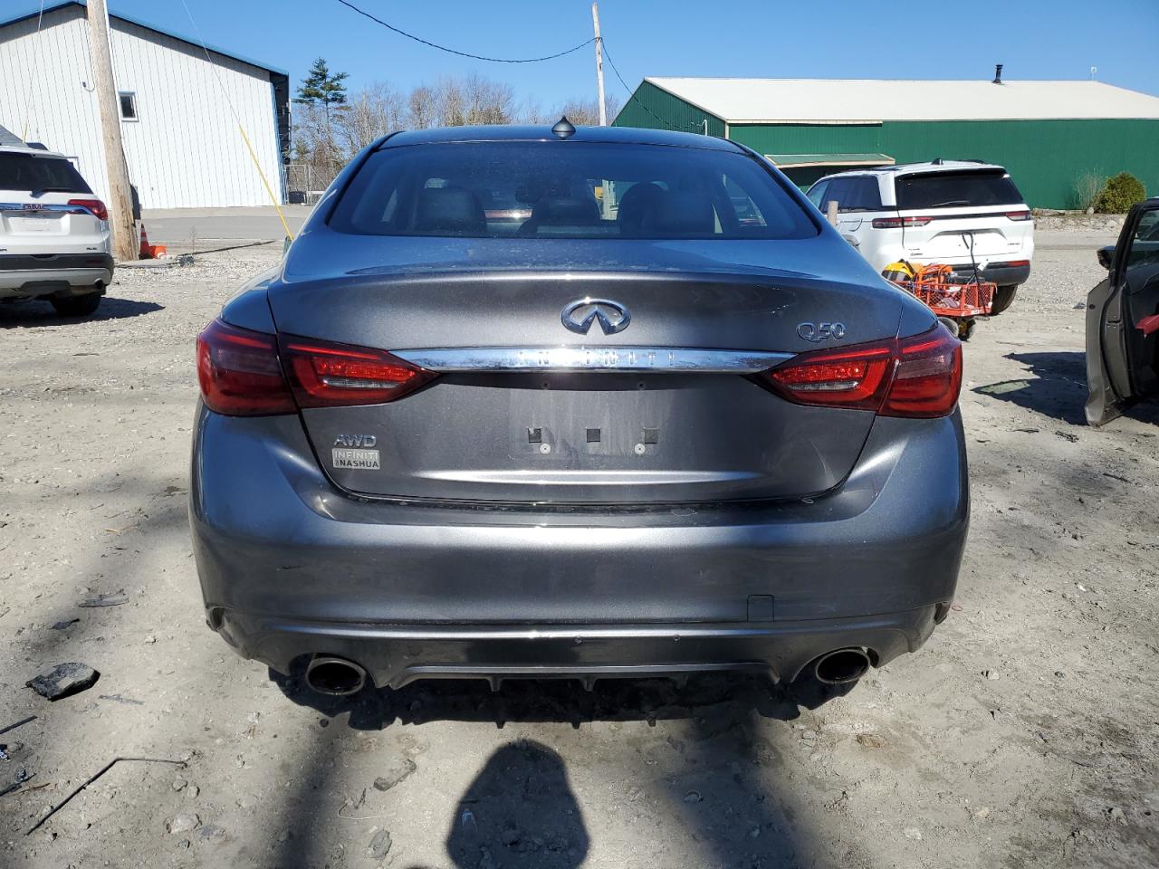 2018 Infiniti Q50 Luxe VIN: JN1EV7AR7JM431705 Lot: 52316384