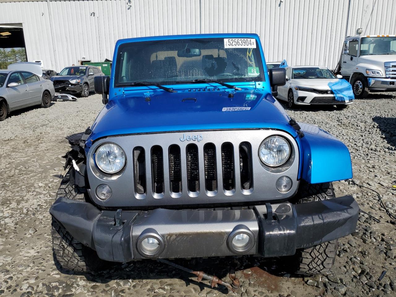 2014 Jeep Wrangler Sport VIN: 1C4AJWAG3EL169452 Lot: 52563904