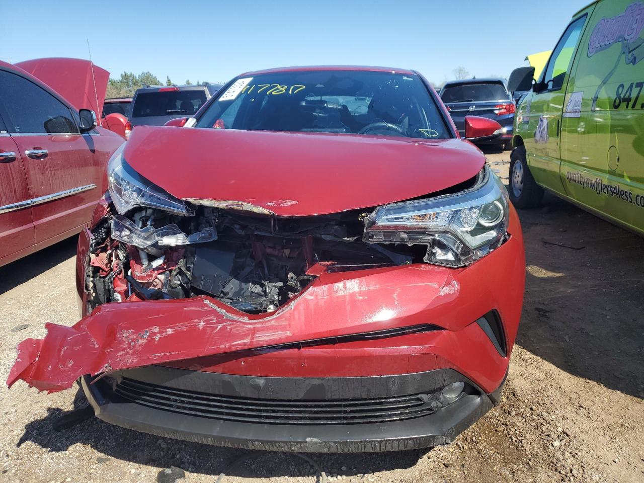 2018 Toyota C-Hr Xle VIN: NMTKHMBX7JR003834 Lot: 51473324