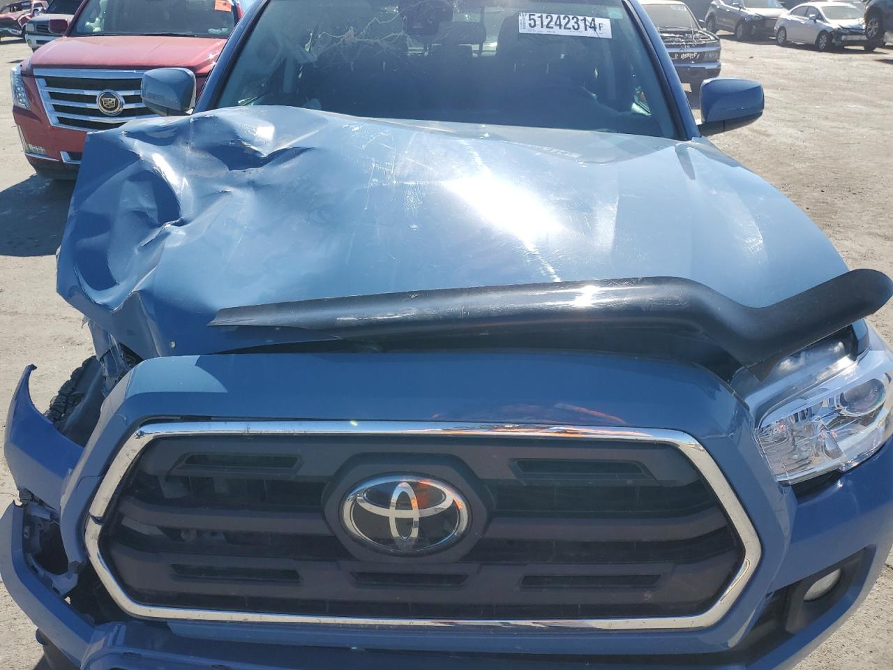 2019 Toyota Tacoma Double Cab VIN: 3TMCZ5AN8KM250550 Lot: 51242314