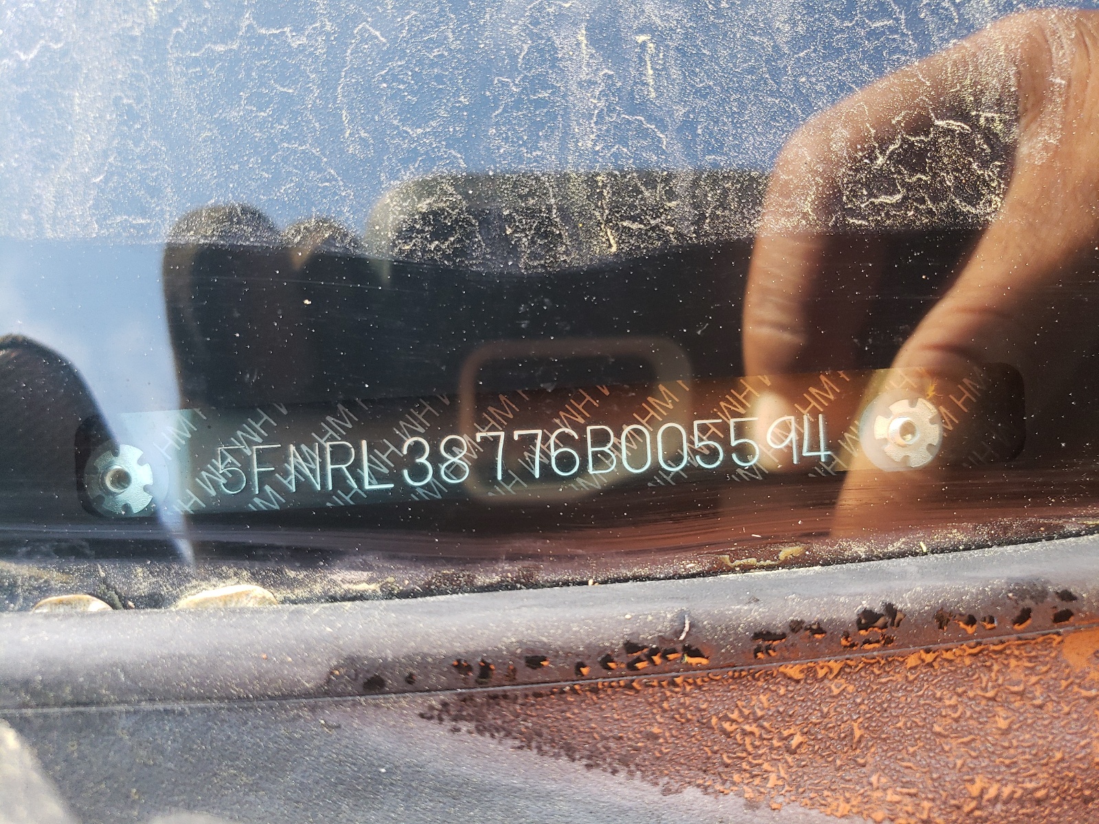 5FNRL38776B005594 2006 Honda Odyssey Exl