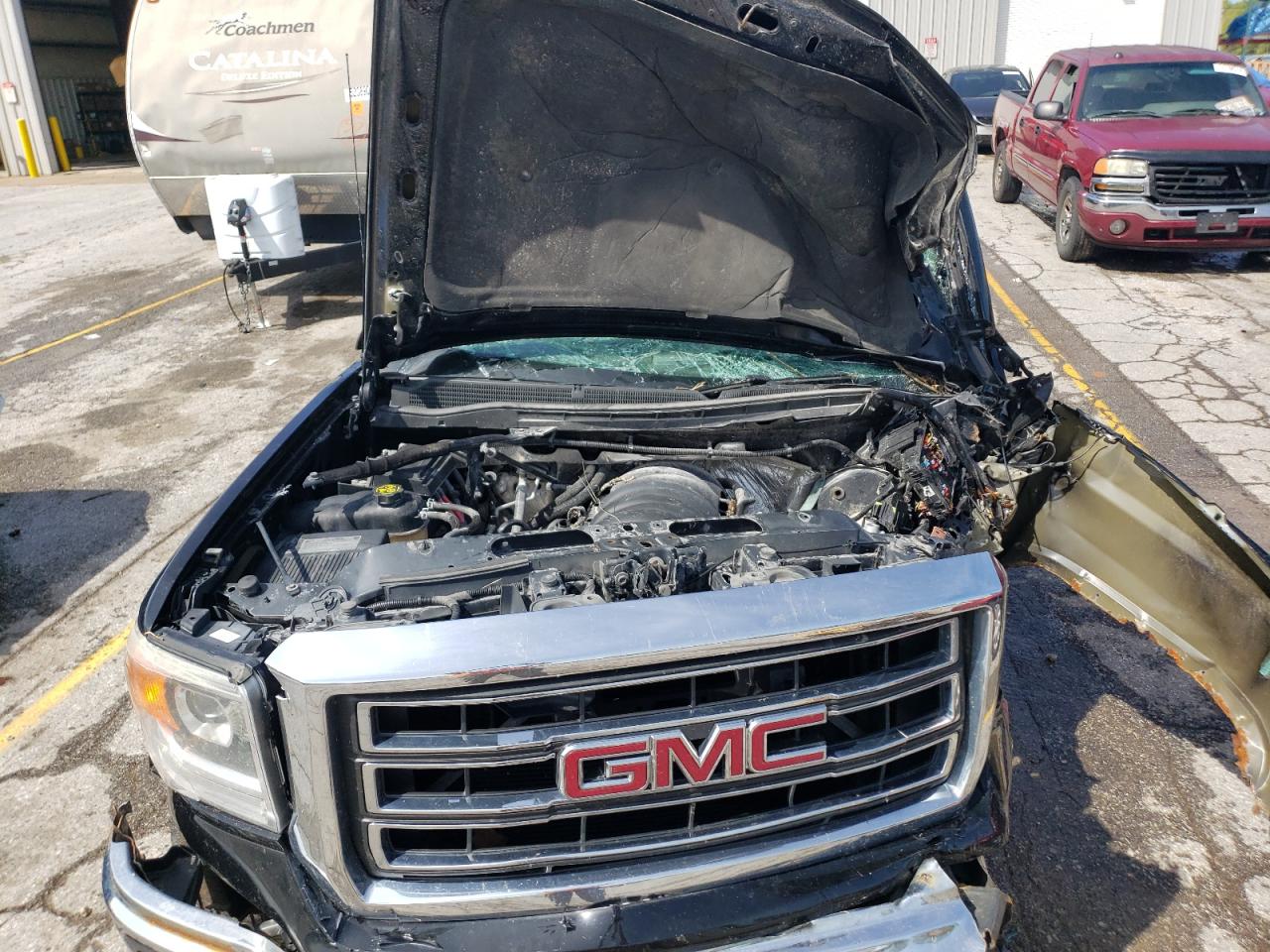 VIN 1GTV2UEC7FZ385524 2015 GMC SIERRA no.11