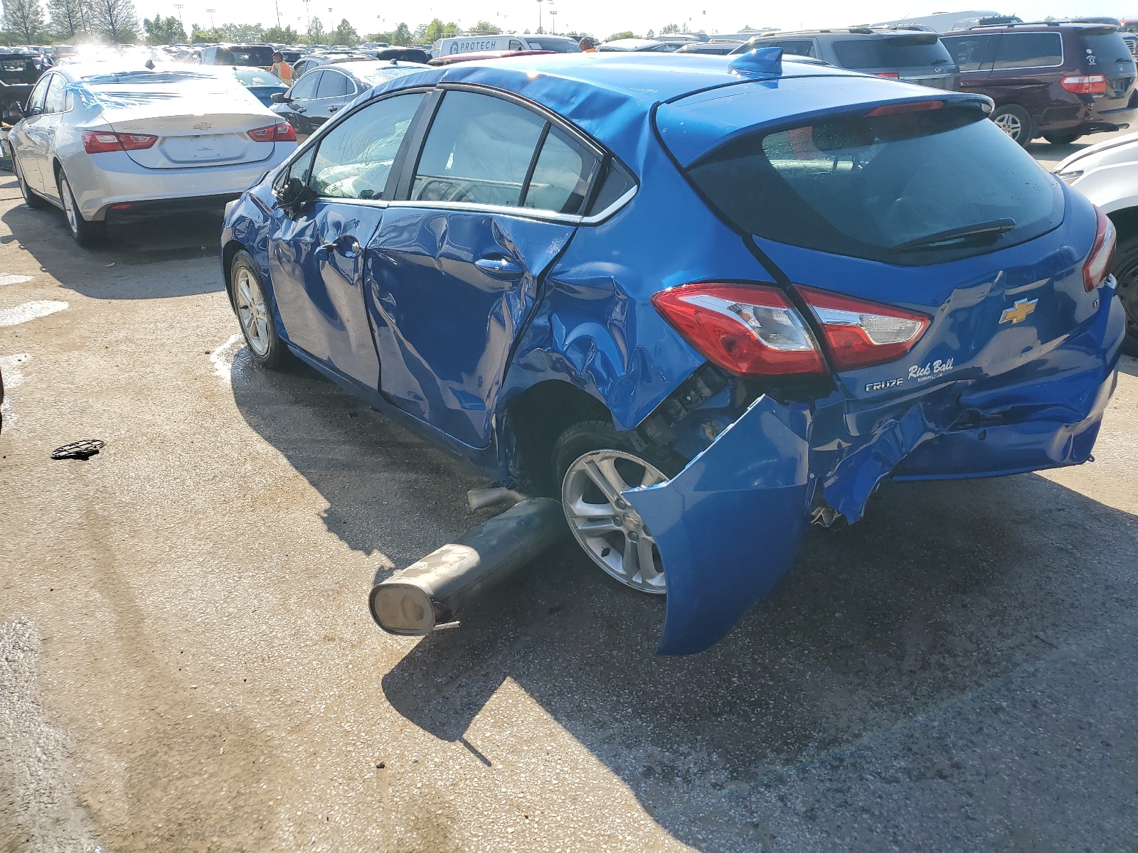 2018 Chevrolet Cruze Lt vin: 3G1BE6SM7JS593114