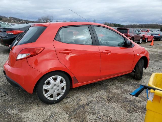  MAZDA 2 2012 Червоний