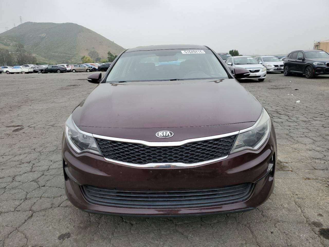 2017 Kia Optima Lx VIN: 5XXGT4L34HG173811 Lot: 51649414