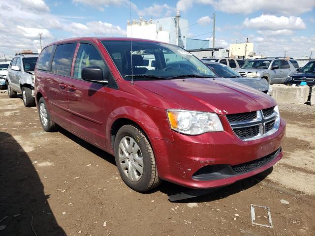  DODGE CARAVAN 2015 Красный