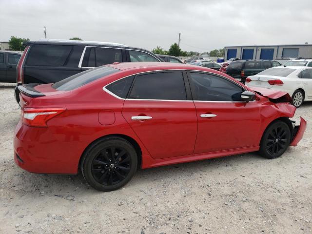  NISSAN SENTRA 2017 Красный