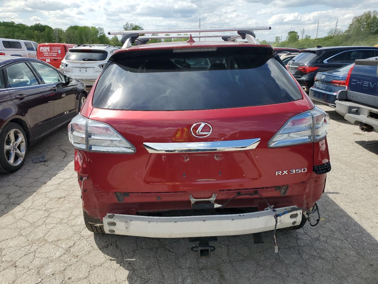 2011 Lexus Rx 350 VIN: 2T2BK1BA3BC108566 Lot: 52177784