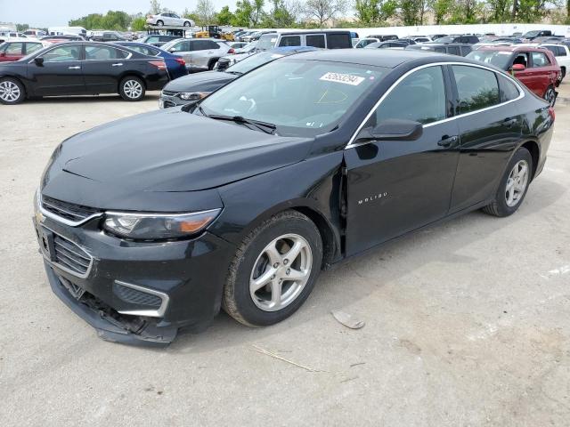 Sedans CHEVROLET MALIBU 2017 Black