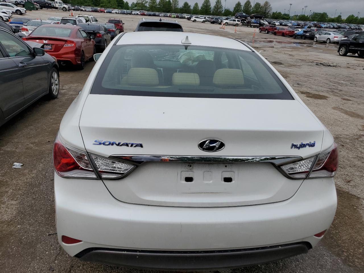 KMHEC4A45DA050829 2013 Hyundai Sonata Hybrid