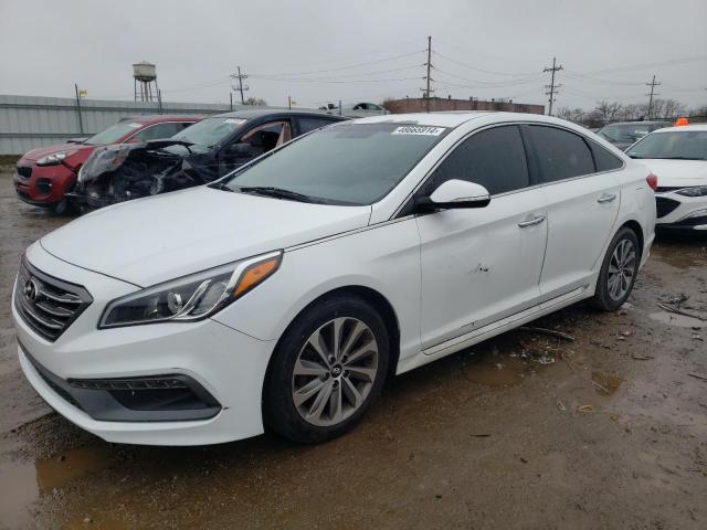  HYUNDAI SONATA 2015 Білий