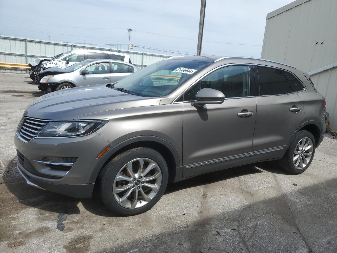 2017 Lincoln Mkc Select VIN: 5LMTJ2DH4HUL12650 Lot: 51886644