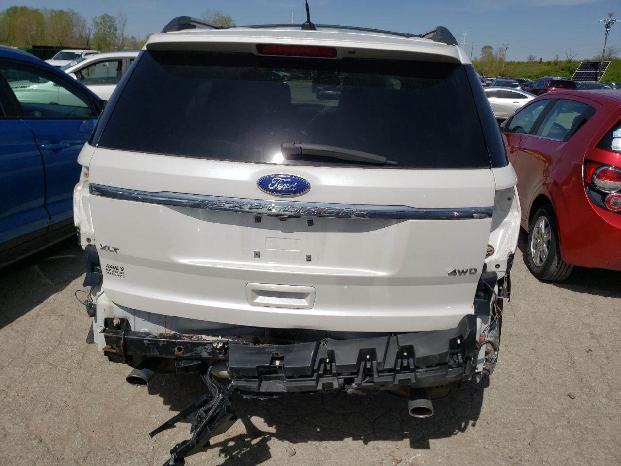 2011 Ford Explorer Xlt VIN: 1FMHK8D84BGA32838 Lot: 72419454