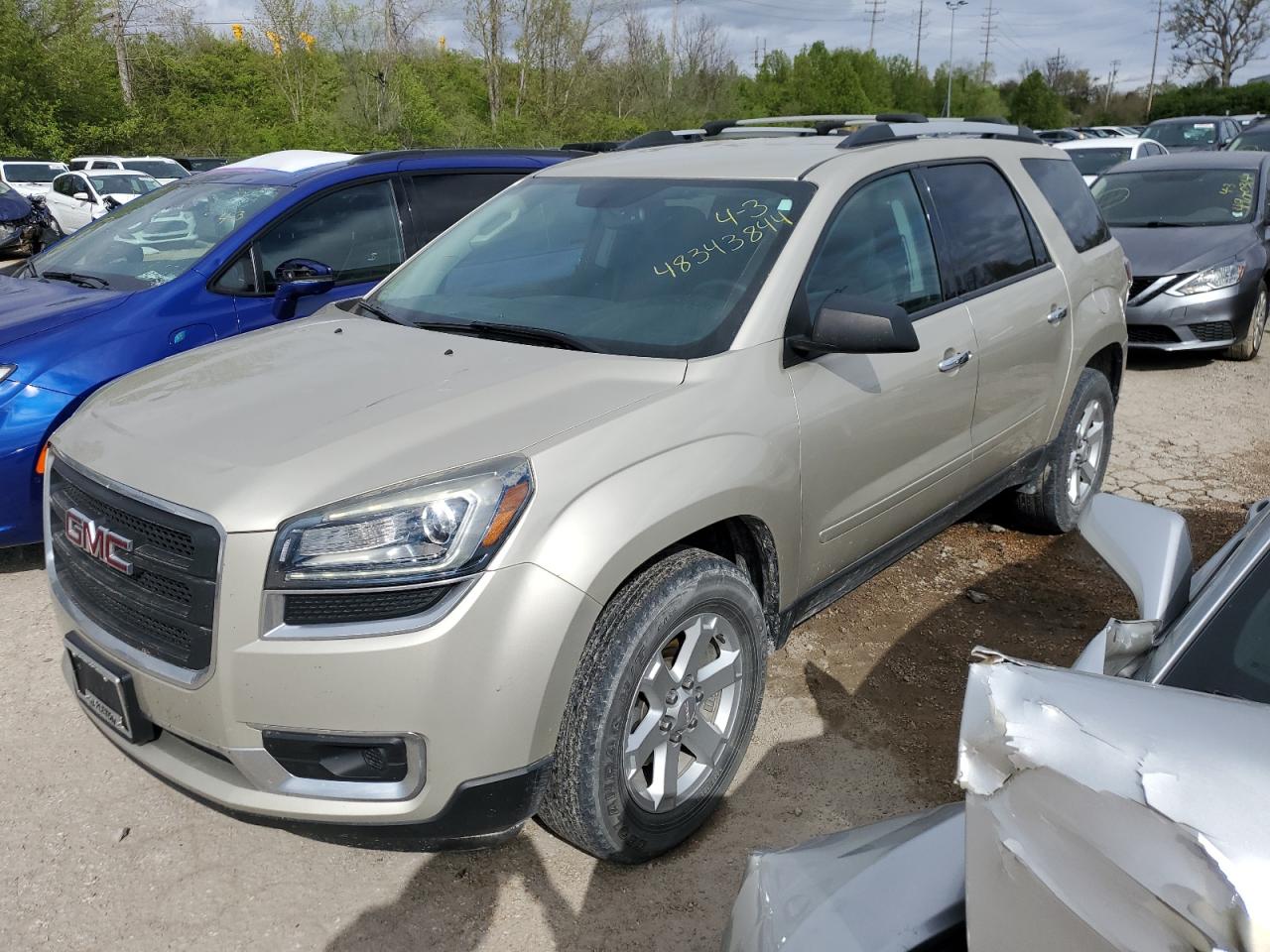 2013 GMC Acadia Sle VIN: 1GKKRPKD7DJ249861 Lot: 48343844