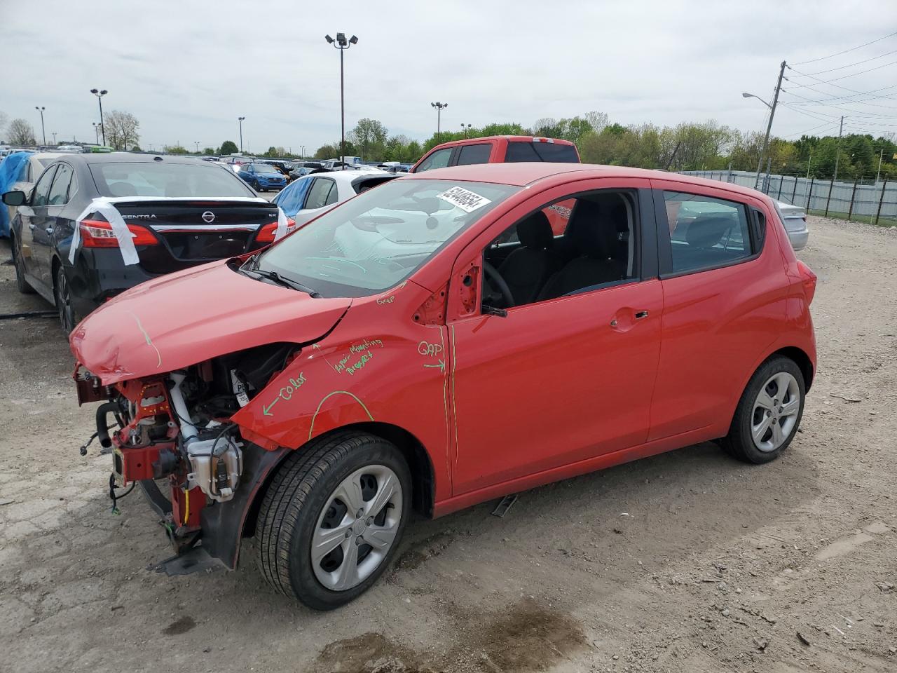 2020 Chevrolet Spark Ls VIN: KL8CA6SA0LC420842 Lot: 52446654