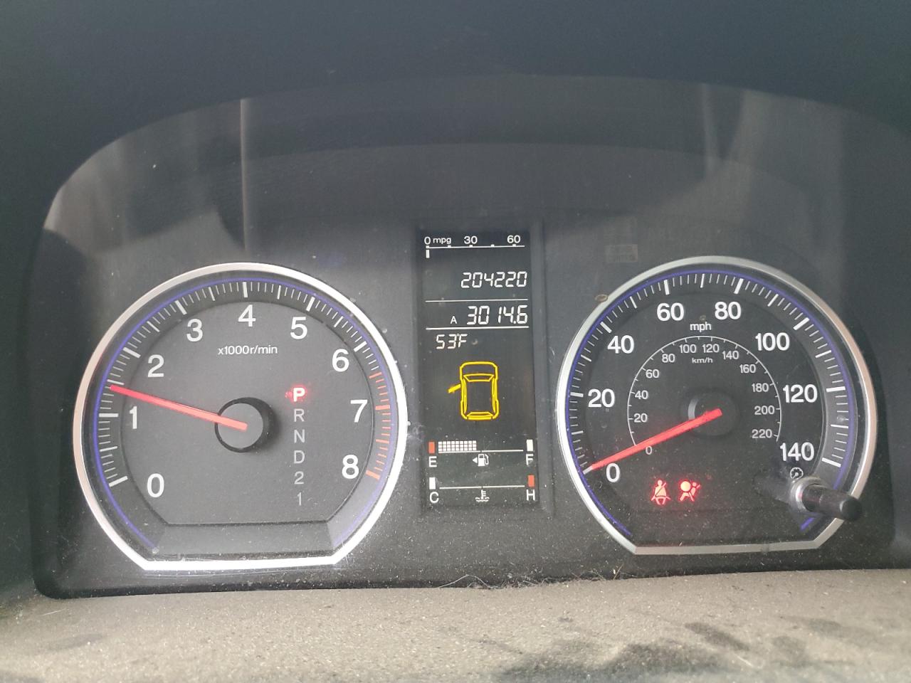 2008 Honda Cr-V Exl VIN: JHLRE48768C019537 Lot: 51073134