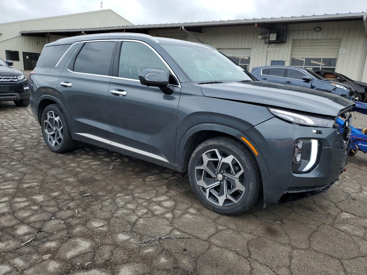 2022 Hyundai Palisade Calligraphy VIN: KM8R7DHE7NU373638 Lot: 52112194
