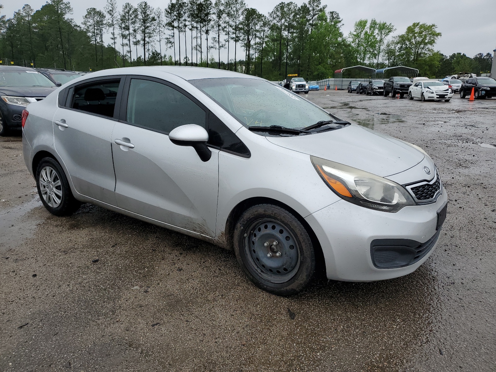 2013 Kia Rio Ex vin: KNADN4A33D6229694