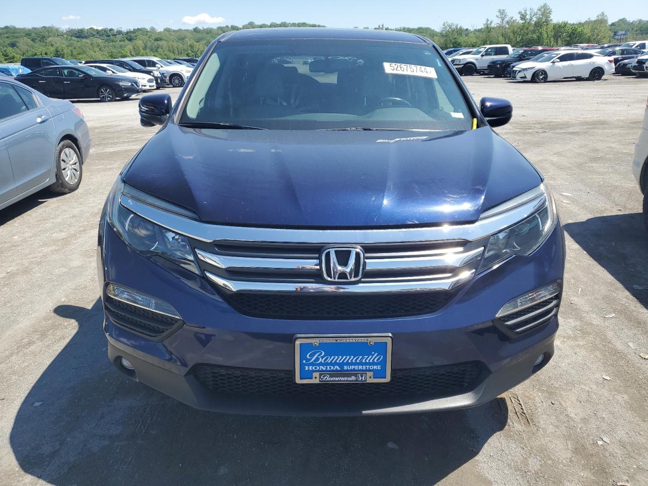 2018 Honda Pilot Exl VIN: 5FNYF6H55JB069810 Lot: 52675744