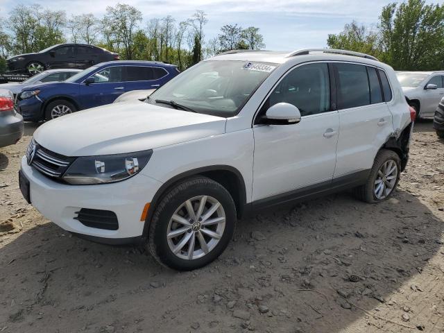  VOLKSWAGEN TIGUAN 2017 Білий