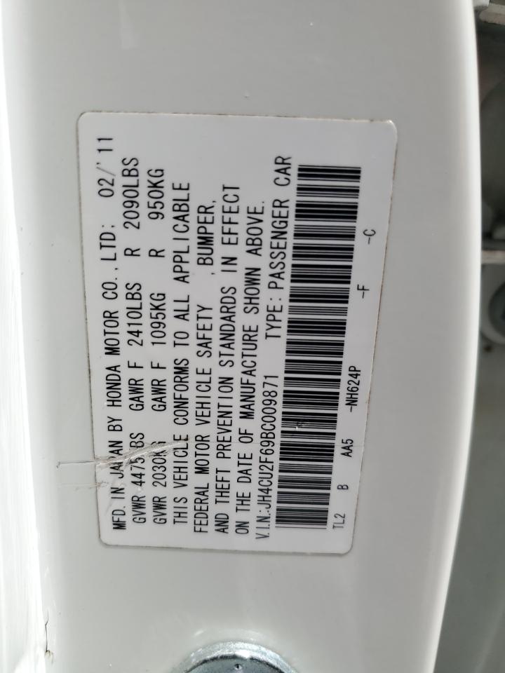 JH4CU2F69BC009871 2011 Acura Tsx