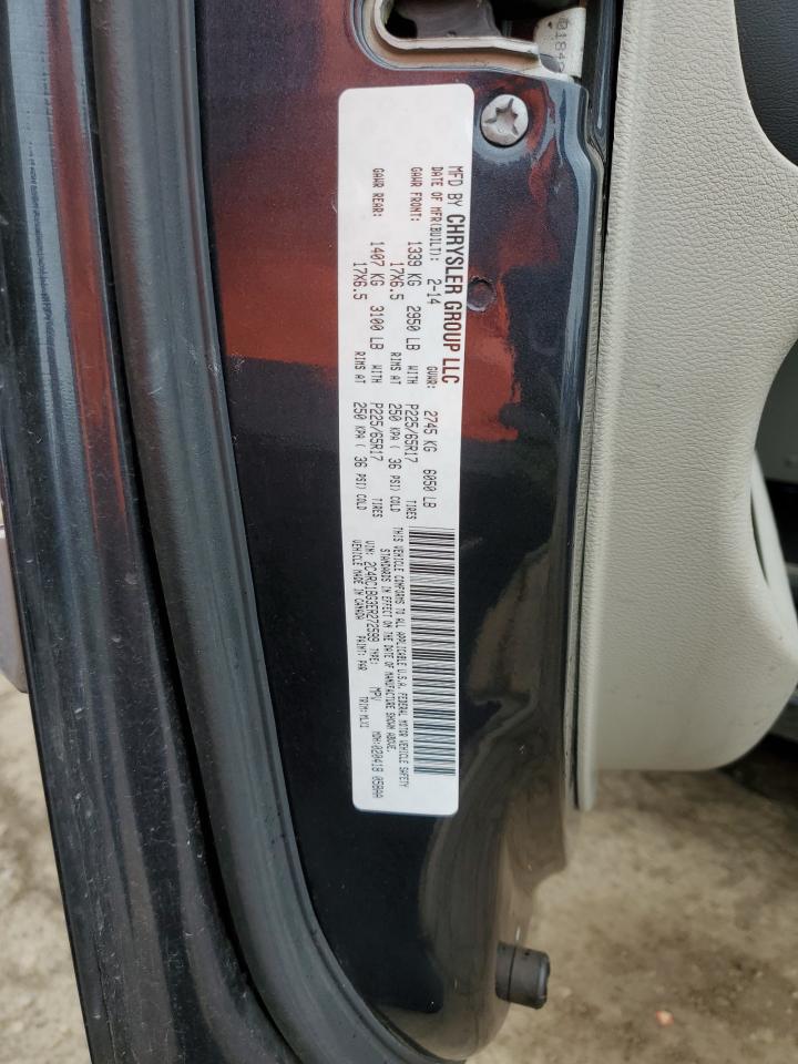 2014 Chrysler Town & Country Touring VIN: 2C4RC1BG3ER272599 Lot: 51885954