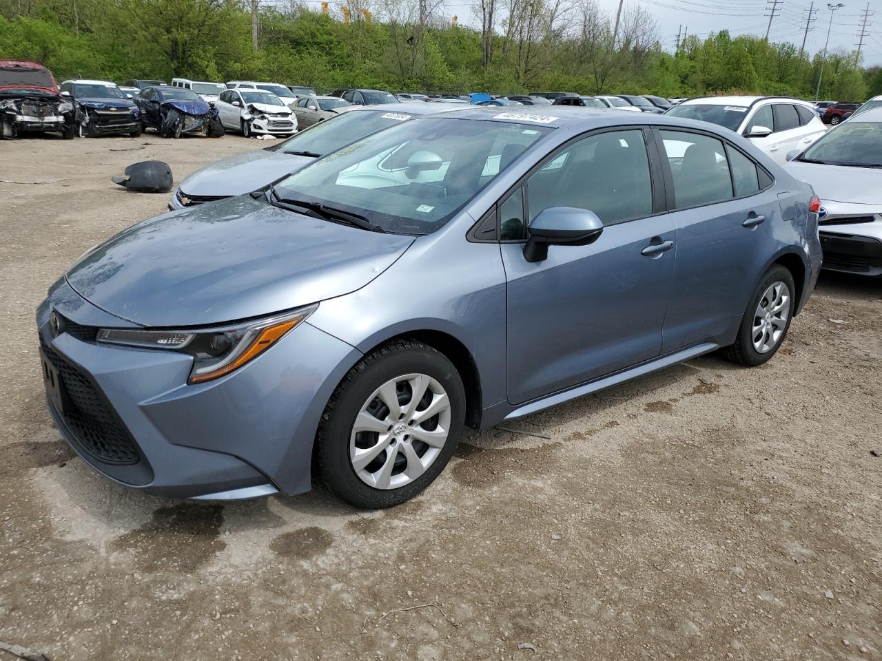 2021 Toyota Corolla Le VIN: 5YFEPMAE9MP249640 Lot: 48797424