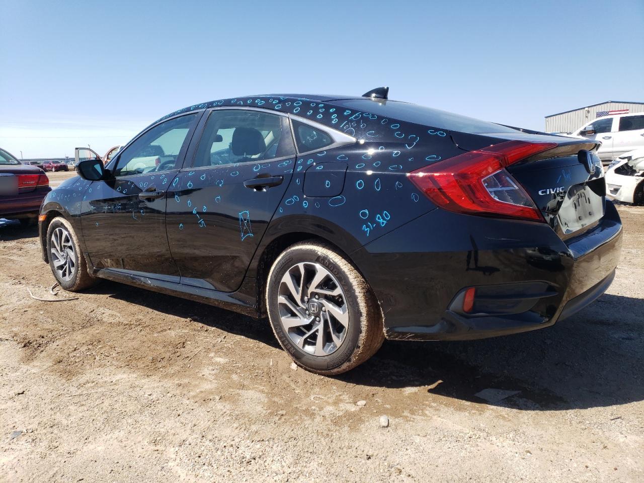 2017 Honda Civic Ex VIN: 19XFC2F74HE051814 Lot: 50676794