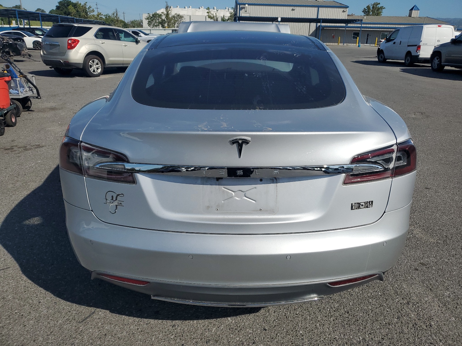 2014 Tesla Model S vin: 5YJSA1H14EFP31824