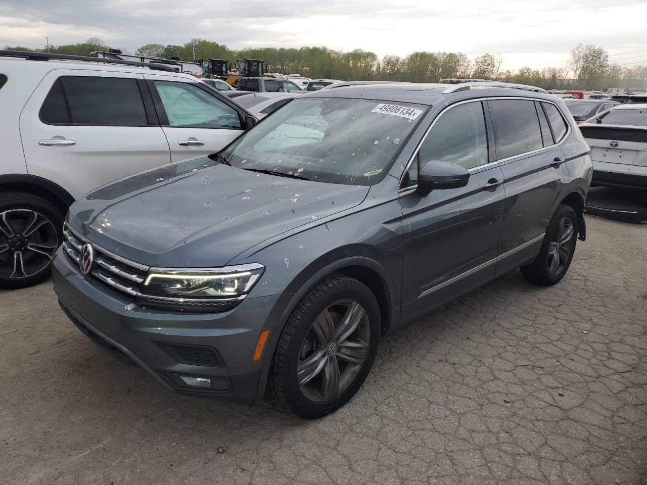 2019 Volkswagen Tiguan Sel Premium VIN: 3VV4B7AX8KM195282 Lot: 49806134