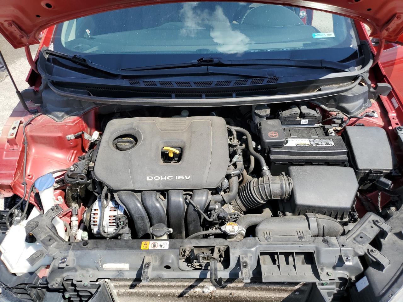 2017 Kia Forte Lx VIN: 3KPFL4A71HE023536 Lot: 50660574