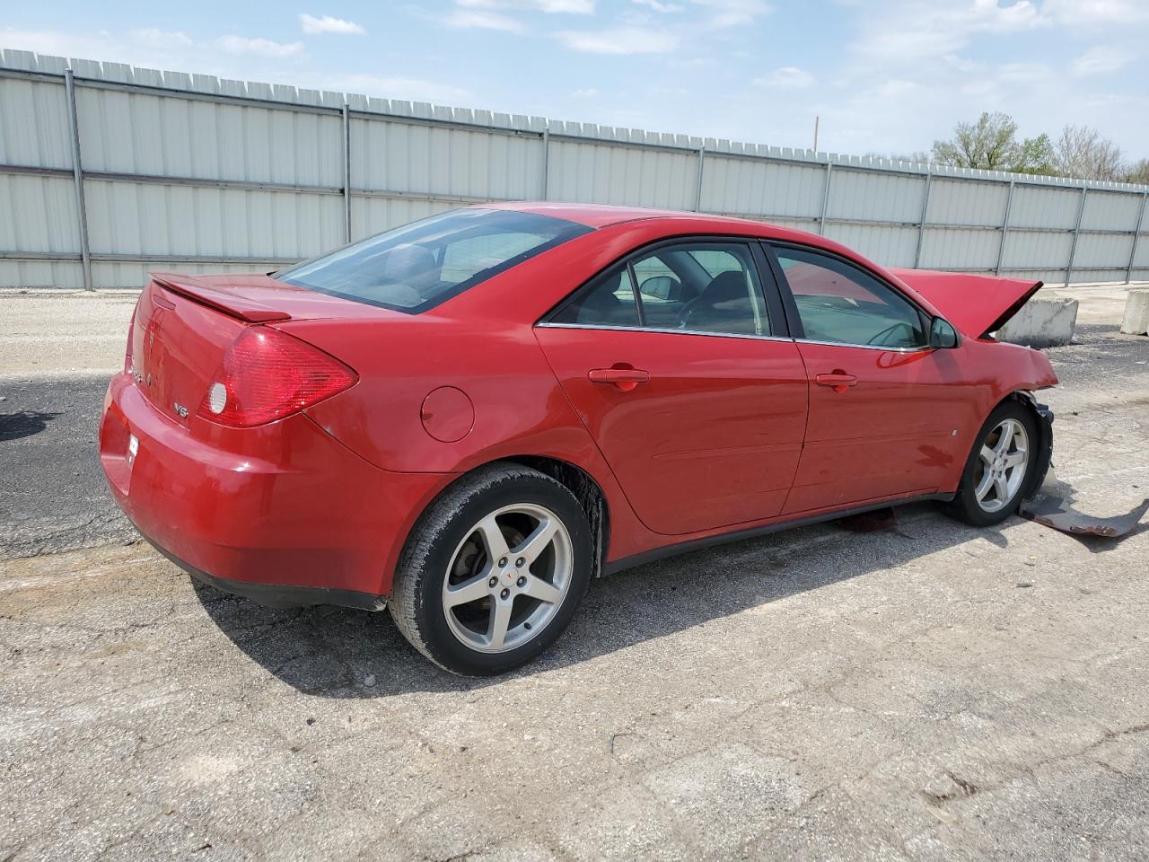 2007 Pontiac G6 Base red sedan gas 1G2ZG58N974222740 photo #4